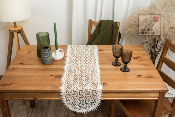 30x120 cm bieżnik z gipiury ECRU (827-18) (1)
