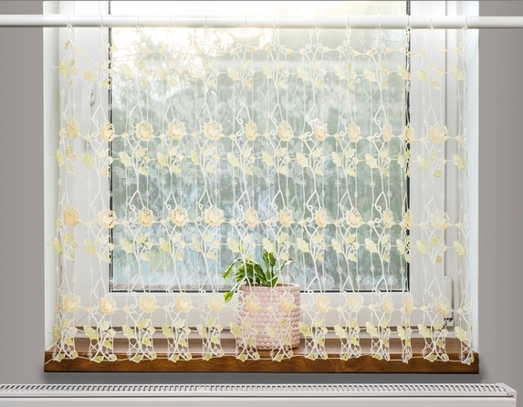 60x1450 cm zazdrostka gipiurowa w belce ŻÓŁTO-ZIELONA (100KA-135) (1)
