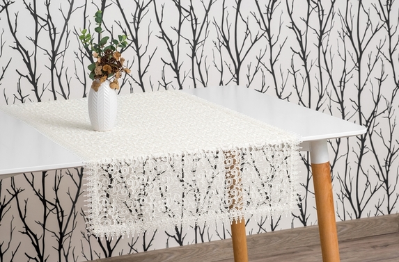 50x100 cm bieżnik prostokąt z gipiury ECRU (827-20) (1)