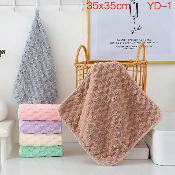 Ścierki MIKROFIBRA 35x35cm 24 szt MIX KOLOR (ELA-2,5) (1)