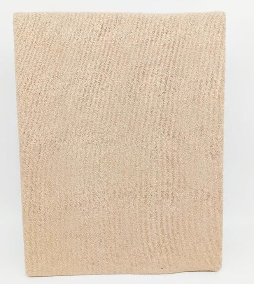 Prześcieradło FROTTE Z GUMKĄ 200x220 cm BEŻOWY (ELA-25) (2)
