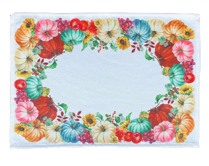 32x45 cm serwetki drukowane KOLOROWE DYNIE - PACZKA 2 SZT (PF80-3,5) (1)