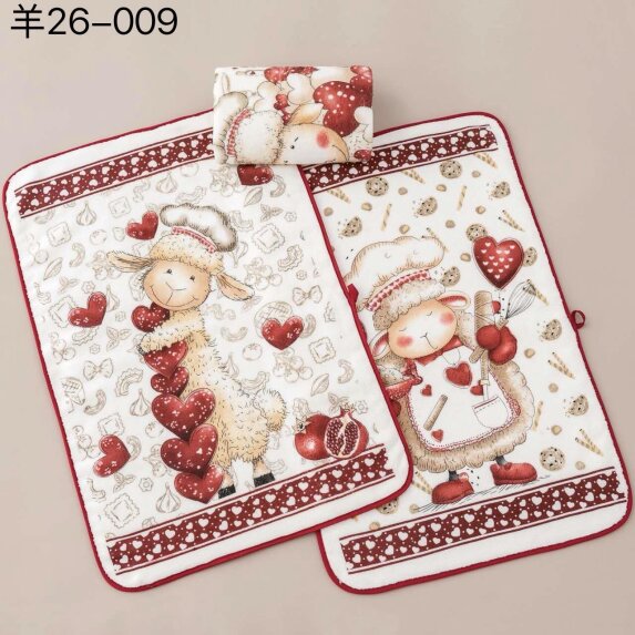 Ścierki kuchenne mix wzorów 40x60 - paczka 20 szt(A26009-5) (1)