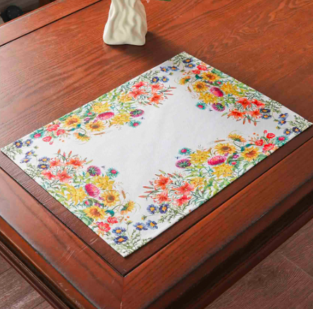 32x45 cm serwetki drukowane KWIATY- paczka 2 szt. (PF122-3,5) (1)