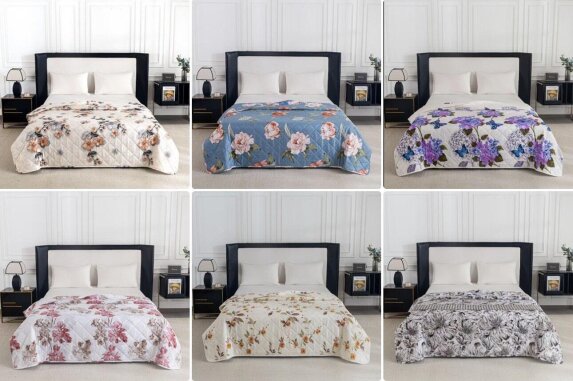 Kołdry Letnie 200x220cm MIX WZÓR 10SZT (E-25) (1)