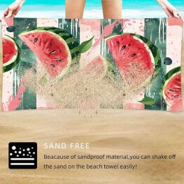 RĘCZNIK PLAŻOWY 70x140 - ARBUZ PACZKA 10SZT (ELA-10)