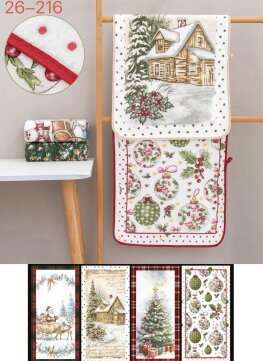Ścierki kuchenne mix wzorów 40x60 - paczka 20 szt(A26216-5)