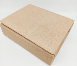 Prześcieradło FROTTE Z GUMKĄ 200x220 cm BEŻOWY (ELA-25)