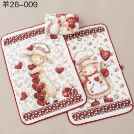 Ścierki kuchenne mix wzorów 40x60 - paczka 20 szt(A26009-5)