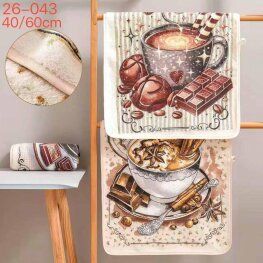 Ścierki kuchenne mix wzorów 40x60 -paczka 20 szt (A25043-4,5)