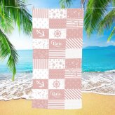 RĘCZNIK PLAŻOWY 70x140 - MARYNARSKI PACZKA 10SZT (ELA-10)